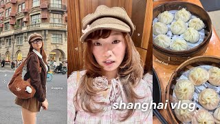 SHANGHAI VLOG 🇨🇳: exploring the city, lots of shopping, must eat places, the bund, cute haul etc.