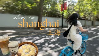 3 days in shanghai vlog 🥟 solo travel in china, what i eat &amp; do, local spots, shopping, biking 🚲